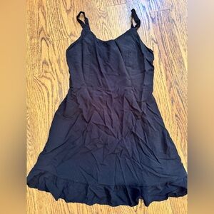 Navy blue sundress